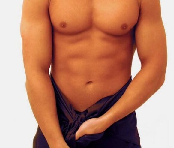 Dehntechnik zur Penisvergrößerung.